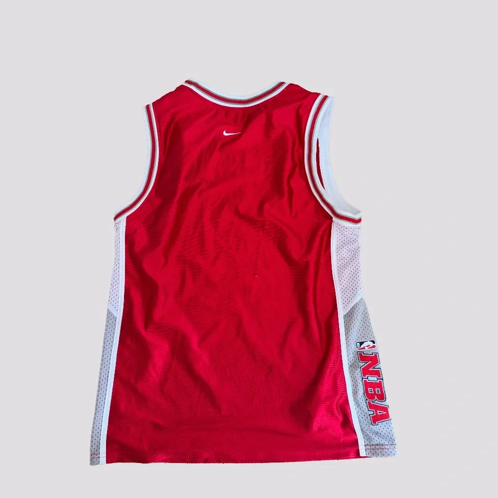 Nike Vintage Red NBA Basketball Jersey - Men’s XL - Picture 5 of 6
